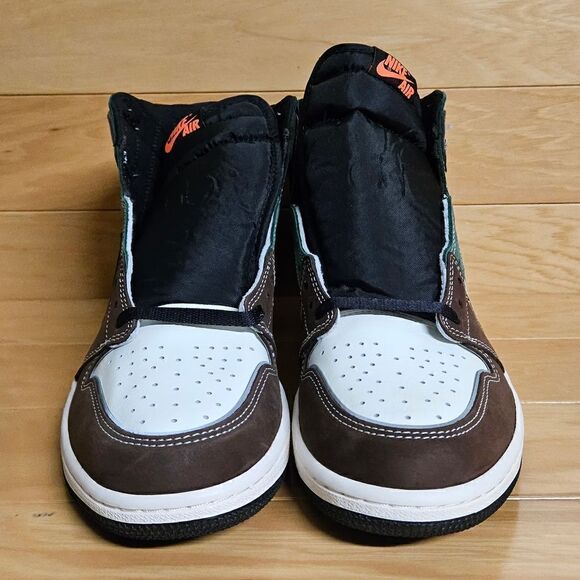 Air Jordan 1 High OG Hand Crafted Size Mens Shoe Sneaker DH3097-001 - Picture 4 of 12